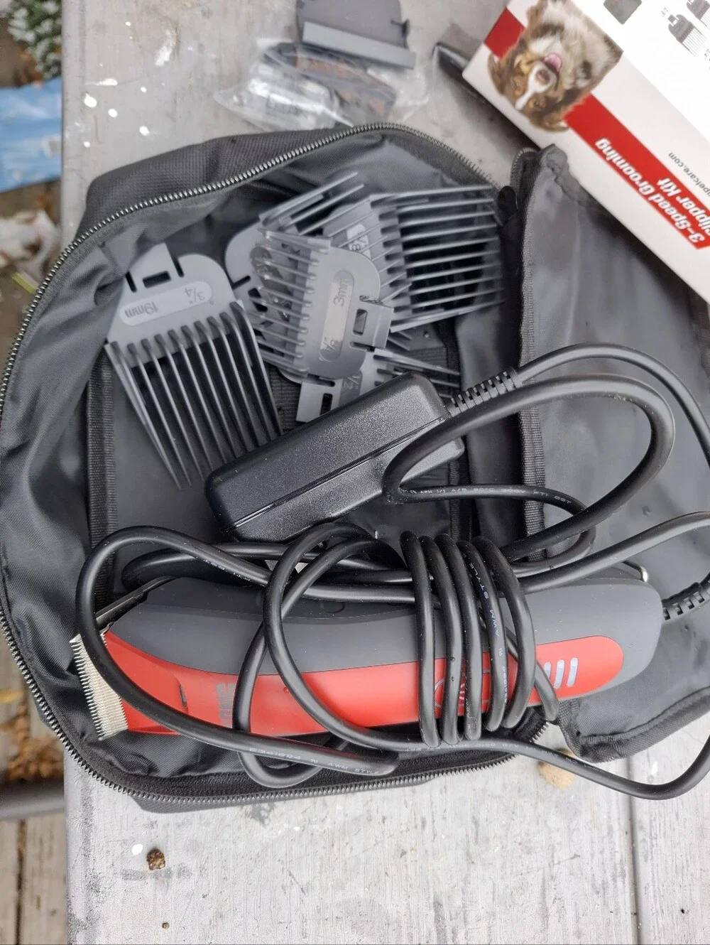 KONG 3-Speed Dog Grooming Clipper Kit Corded